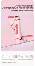 Cargar imagen en el visor de la galería, Dual-purpose Female Hair Trimmer 2-IN-1 Electric Shaver & Hair Clipper For Women Facial Leg Bikini Body Painless Hair Remover