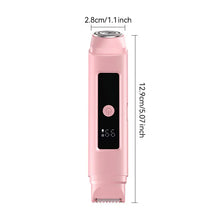 Cargar imagen en el visor de la galería, 2-in-1 women Electric Epilator,IPX7 waterproof, dual head electric shaver Women Bikini Trimmer Body Hair Remover With gift box