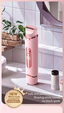 Cargar imagen en el visor de la galería, Dual-purpose Female Hair Trimmer 2-IN-1 Electric Shaver & Hair Clipper For Women Facial Leg Bikini Body Painless Hair Remover