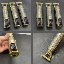 Charger l'image dans la galerie, Cortadora de pelo Hair Clipper modelo T9 2023 Máquina Recortadora de Barba Eléctrica Afeitadora para Hombres