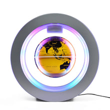 Cargar imagen en el visor de la galería, LED Floating Earth Night Light Globe Magnetic Levitation Lamp Novelty 3 inch Planet Ball For Children Kids World Map English
