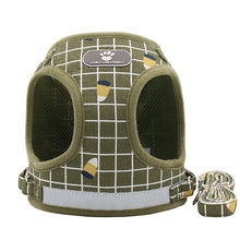 Cargar imagen en el visor de la galería, Fashion Plaid Cat Harnesses for Cats Summer Mesh Pet Harness and Leash Set Katten Kitty Mascotas Products for Gotas Accessories