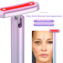 Cargar imagen en el visor de la galería, LED RF Beauty Device EMS Microcurrent Face Massager Red Light Therapy Face Neck Eye Anti Aging Skin Tightening Beauty Wand