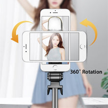 Cargar imagen en el visor de la galería, BASTON BLUETOOTH CON LUZ PARA SELFIE PARA IOS Y ANDROID