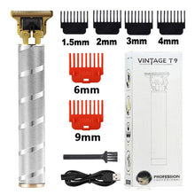 Charger l'image dans la galerie, Cortadora de pelo Hair Clipper modelo T9 2023 Máquina Recortadora de Barba Eléctrica Afeitadora para Hombres