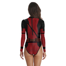 Cargar imagen en el visor de la galería, [You&#39;re My Secret] Cosplay Superhero Wolverine Movie 3D Deadpool Jumpsuit Wilson Cosplay Costume Halloween Zenti Party Bodysuits
