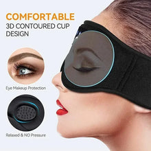 Cargar imagen en el visor de la galería, 3D Eye Mask Bluetooth Music Play Sleeping Headphones with Built-in HD Speaker Mask For Sleep Headphones Wireless Air Travel 5.0
