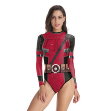 Cargar imagen en el visor de la galería, [You&#39;re My Secret] Cosplay Superhero Wolverine Movie 3D Deadpool Jumpsuit Wilson Cosplay Costume Halloween Zenti Party Bodysuits
