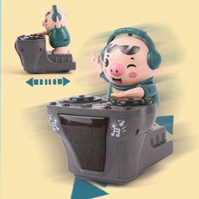 Charger l&#39;image dans la galerie, DJ Little Pig Funny Electric Musical Dancing Pig Toy with Colorful Light Swing Back and Forth Novelty Toys for Kids Cute Piggy
