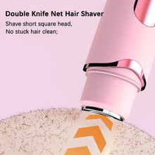 Cargar imagen en el visor de la galería, Dual-purpose Female Hair Trimmer 2-IN-1 Electric Shaver &amp;  Hair Clipper For Women Facial Leg Bikini Body Painless Hair Remover
