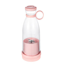 Charger l&#39;image dans la galerie, Pink/Blue Electric Portable Blender Bottle Usb Rechargeable Fresh Juice Maker Cup Mini Fast Portable Juicer Ice Fruit Mixer Cup

