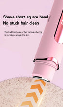 Cargar imagen en el visor de la galería, Dual-purpose Female Hair Trimmer 2-IN-1 Electric Shaver &amp;  Hair Clipper For Women Facial Leg Bikini Body Painless Hair Remover
