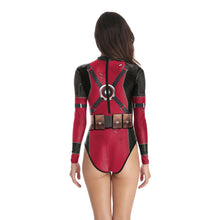 Cargar imagen en el visor de la galería, [You&#39;re My Secret] Cosplay Superhero Wolverine Movie 3D Deadpool Jumpsuit Wilson Cosplay Costume Halloween Zenti Party Bodysuits
