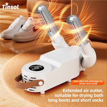 Cargar imagen en el visor de la galería, TINSOL New Foldable Touch Screen Shoe Dryer Fast Heating Sterilization Heater Socks Dryer Shoe Hot Air Deodorizing Dehumidifier
