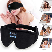 Cargar imagen en el visor de la galería, 3D Eye Mask Bluetooth Music Play Sleeping Headphones with Built-in HD Speaker Mask For Sleep Headphones Wireless Air Travel 5.0
