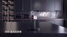 Cargar y reproducir el video en el visor de la galería, Duka Atuman Instrumento Láser para Medir Ángulos en Tiempo Real LI 1 con Pantalla LED de Doble Cara de Alta Definición
