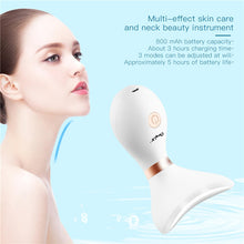 Cargar imagen en el visor de la galería, CkeyiN Face Massager LED Photon Therapy Heat Vibration Anti Wrinkles Facial Neck Lifting Skin Tightening Reduce Double Chin 48

