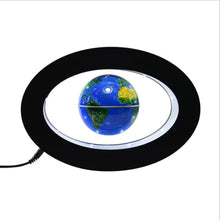 Cargar imagen en el visor de la galería, Globo terráqueo flotante LED Lámpara de levitación magnética Novedad 3 pulgadas Planeta Bola Para Niños Mapa del Mundo Inglés

