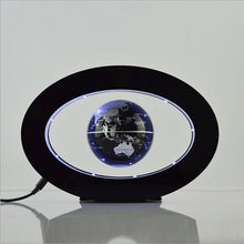 Cargar imagen en el visor de la galería, Globo terráqueo flotante LED Lámpara de levitación magnética Novedad 3 pulgadas Planeta Bola Para Niños Mapa del Mundo Inglés
