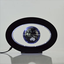 Cargar imagen en el visor de la galería, LED Floating Earth Night Light Globe Magnetic Levitation Lamp Novelty 3 inch Planet Ball For Children Kids World Map English

