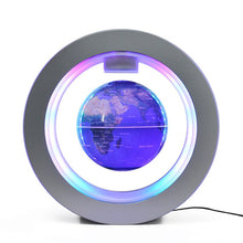 Cargar imagen en el visor de la galería, LED Floating Earth Night Light Globe Magnetic Levitation Lamp Novelty 3 inch Planet Ball For Children Kids World Map English
