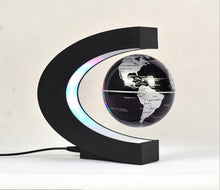 Cargar imagen en el visor de la galería, Globo terráqueo flotante LED Lámpara de levitación magnética Novedad 3 pulgadas Planeta Bola Para Niños Mapa del Mundo Inglés
