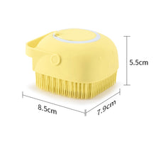 Charger l&#39;image dans la galerie, Bathroom  Puppy Big Dog Cat Bath Massage Gloves Brush Soft Safety Silicone Pet Accessories for Dogs Cats Tools Mascotas Products
