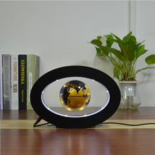 Cargar imagen en el visor de la galería, LED Floating Earth Night Light Globe Magnetic Levitation Lamp Novelty 3 inch Planet Ball For Children Kids World Map English
