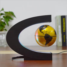 Cargar imagen en el visor de la galería, Globo terráqueo flotante LED Lámpara de levitación magnética Novedad 3 pulgadas Planeta Bola Para Niños Mapa del Mundo Inglés
