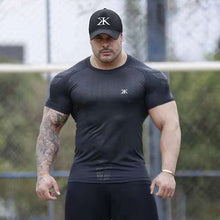 Charger l&#39;image dans la galerie, Playera para Hombre Gimnasio Fitness Culturismo Compresion

