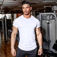 Charger l&#39;image dans la galerie, Playera para Hombre Gimnasio Fitness Culturismo Compresion
