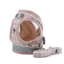 Charger l&#39;image dans la galerie, Fashion Plaid Cat Harnesses for Cats Summer Mesh Pet Harness and Leash Set Katten Kitty Mascotas Products for Gotas Accessories

