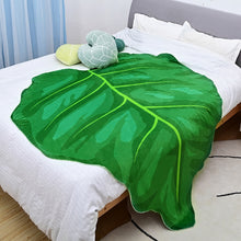 Cargar imagen en el visor de la galería, MANTA GIGANTE EN FORMA DE HOJA GRANDE
