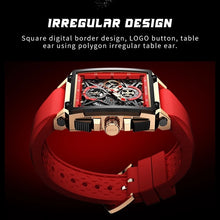 Cargar imagen en el visor de la galería, Reloj LIGE  Hombre  marca Top  de lujo a Prueba de Agua Quartz Sport Silicon
