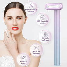 Charger l&#39;image dans la galerie, LED RF Beauty Device EMS Microcurrent Face Massager Red Light Therapy Face Neck Eye Anti Aging Skin Tightening Beauty Wand
